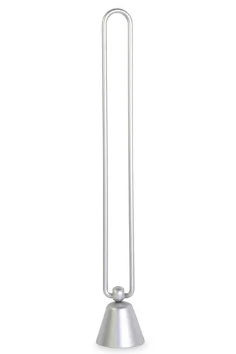 RIFFELMACHER & WEINBERGER Christbaumschmuck Kerzenlöscher Metall, 25x4 cm, silber matt, 119