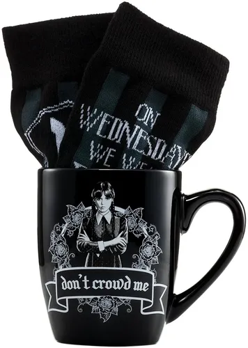 Wednesday - Tasse und Socken - Geschenkset