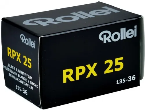 ROLLEI 135 RPX 25 135-36 Schwarzweiss-Film - 100 Flügel, 36 Bilder für kreative Schwarzweiss-Fotografie