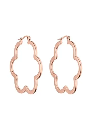 Purelei® Elegante Blüten-Ohrringe – 18K vergoldet, stilvolles Blumendesign - Ohrringe für Damen – Zeitloses, elegantes Blumendesign aus hochwertigem Edelstahl, perfekt als Geschenk oder für besondere Anlässe.