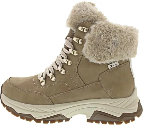 RIEKER Sport Winterboots mit TEX-Membran in beige von Rieker