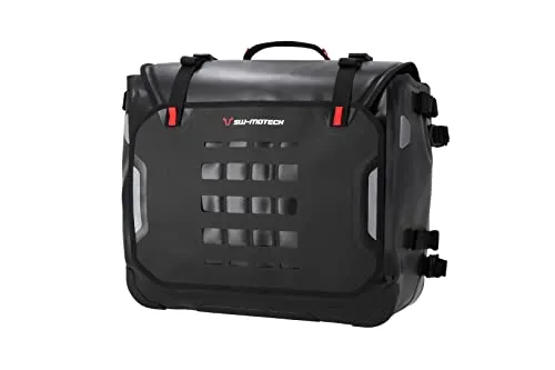 SW-Motech SysBag WP L mit Adapterplatte - Sattel- & Packtaschen: Robuste, wasserdichte Seitentasche aus Thermoplastic Polyurethane mit Aluminium-Adapterplatte für Abenteuer und Touring.