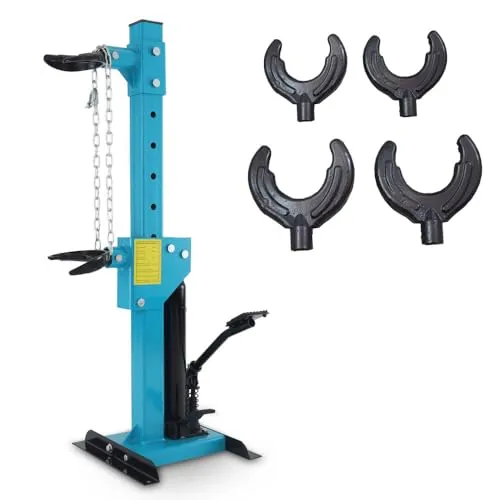 Bituxx 3T Hydraulischer Federspanner - Federkompressoren mit 3 Tonnen Belastbarkeit, ideal für professionelle Mechaniker und Heimwerker. Flexibel einsetzbar für verschiedene Fahrzeugtypen dank einer Kompressionslänge von 90 bis 400 mm.