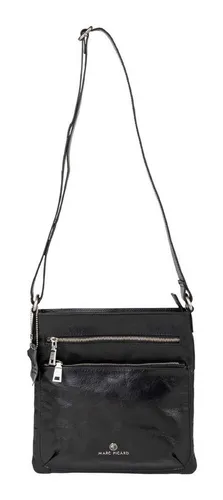 Marc Picard Umhängetasche Crossover Bag aus echtem Rindsleder
