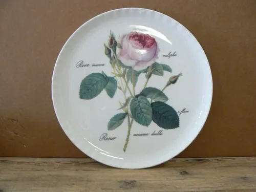 Roy Kirkham Redoute Roses Tortenplatte 31 cm Nr.965189 in weiß von Roy Kirkham