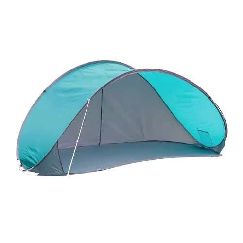 Pop Up Strandmuschel türkis