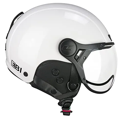 CGM Unisex EBI Skihelm für Erwachsene, Weiß, L (59cm)