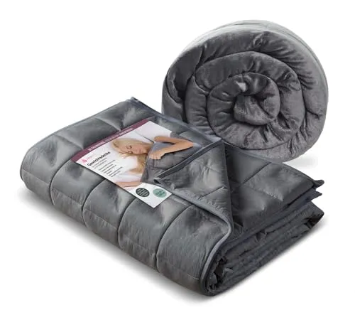 Relax Vital Gewichtsdecke 135x200 [5,5 kg] schwer Decke – Therapiedecke – Heavy Blanket – Weighted Blanket – Anti Stress – beschwerte Bettdecke