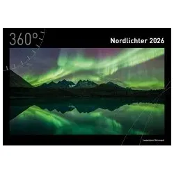 Nordlichter Premiumkalender 2026 - Hochwertige Fotografie - Kalender mit 13 atemberaubenden Motiven von Robert Haasmann, gedruckt auf hochwertigem Papier im 50 cm x 35 cm Format, ideal für Europa-Fans und Naturliebhaber.