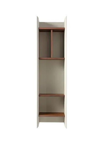 Luxus Wandregal aus Holz - Elegantes CD/DVD Rack für Ihr Wohnzimmer - Wandregal mit 5 Fächern, ideal für modernes Wohnen. Praktisch und stilvoll, passt in jedes Zimmer und benötigt keine Montage.