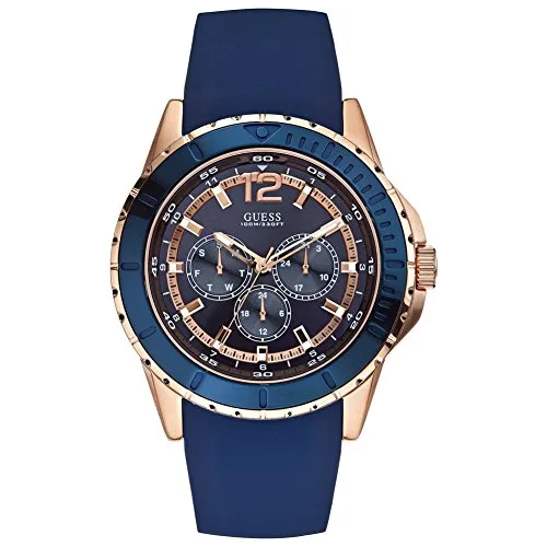 Guess Maverick W0485G1 Herrenuhr - Blau
