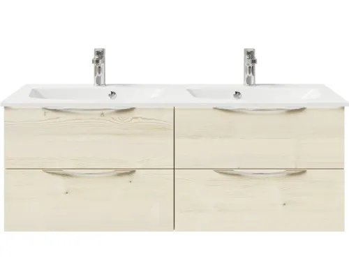 Pelipal Badmöbel-Set Sunline 300 BxHxT 132 x 49,9 x 48 cm Frontfarbe sangallo gr