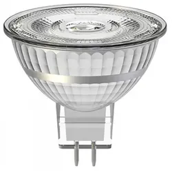 LED MR16 Reflektor 6W GU5.3 540lm WW, Glas, Halogenoptik