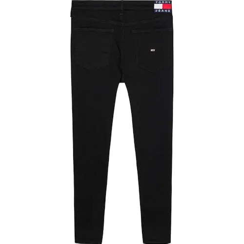 Tommy Jeans Sylvia HGH SKN DH4288 Skinny Women's Denim - Jeans im Skinny Fit, gefertigt aus 50% regenerativer Baumwolle, ideal für Büro-Look und Alltag. Hoher Tragekomfort und figurschmeichelnder Schnitt.