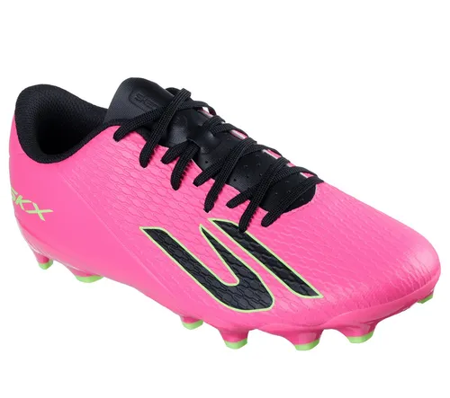 Skechers Club Mg Fußballschuhe Rosa EU 44 - Leichte Fußballschuhe für präzise Ballkontrolle. Die reaktionsfreudige TPU-Platte sorgt für optimale Beweglichkeit, während die EVA-Einlegesohle zusätzlichen Komfort bietet. Ideal für Spieler, die Wert auf Performance legen.