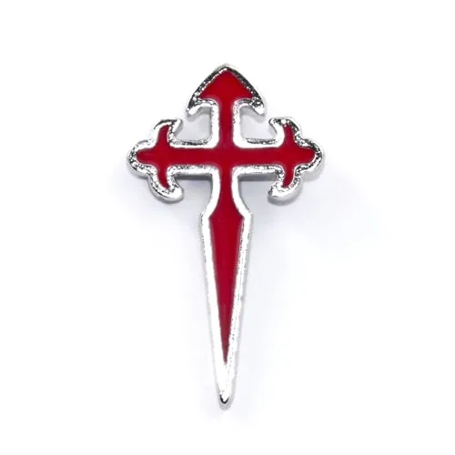 Pin/Anstecker Jakobskreuz von Jakobsweg [Bewahrer]