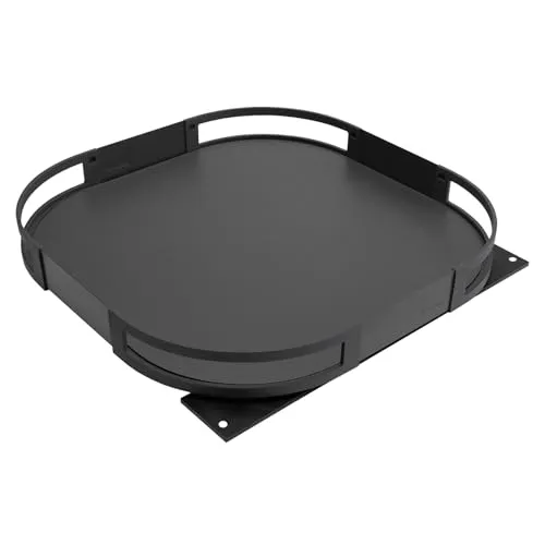 Kesseböhmer TurnMotion III Drehbeschlag anthrazit für Hochschränke - Midi- & Hochschränke für Küchen mit 360°-Drehfunktion für optimalen Zugriff auf Vorräte und Utensilien. Platzsparend und stabil, ideal für 60 cm breite Schränke.