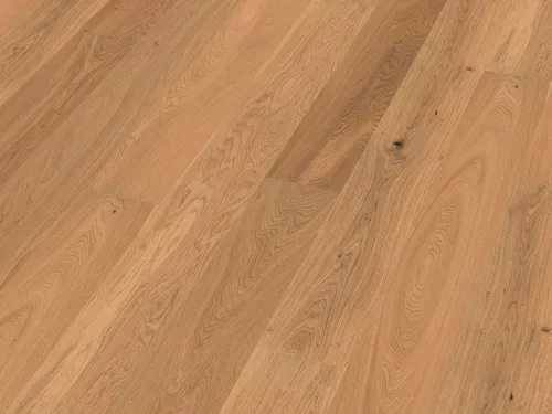 BASICfloor Eiche Parkett 190x18,9cm geölt gebürstet - Hochwertige Parkett-Landhausdiele mit Klick-Verbindung für einfache Verlegung. Robustes Eichenholz in gebürsteter Optik sorgt für einen eleganten Look und ist ideal für stilvolle Wohnräume.