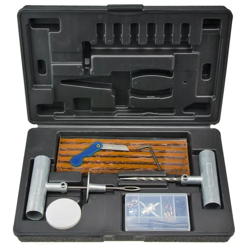 Reifen Reparaturset Auto Pannenset Flickzeug für Motorrad PKW LKW Flicken Satz