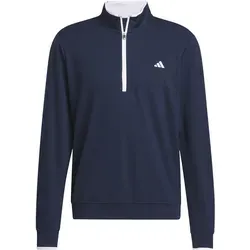 adidas Layer Lightweight 1/2-Zip für Herren, navy - Hochwertiges adidas Golfshirt für Herren mit 1/2-Reißverschluss. Das leichte Material bietet optimale Bewegungsfreiheit und sorgt für hohen Tragekomfort, ideal für kühle Tage auf dem Golfplatz.