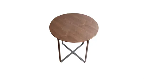 Runder Designer Couchtisch aus Metall – Modern und Stilvoll