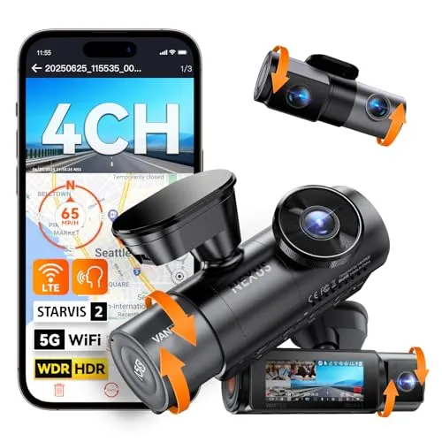 VANTRUE N5S 4 Kanal Dashcam