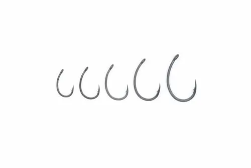 Angelhaken Krank B für Karpfen ohne Widerhaken von Korda, grau