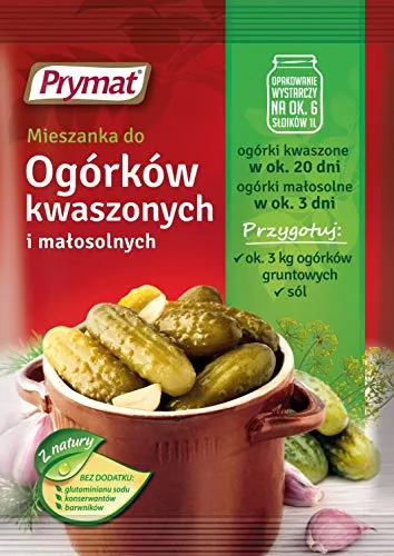 PRYMAT Mieszanka przypraw do ogorkow konserwowych 40g