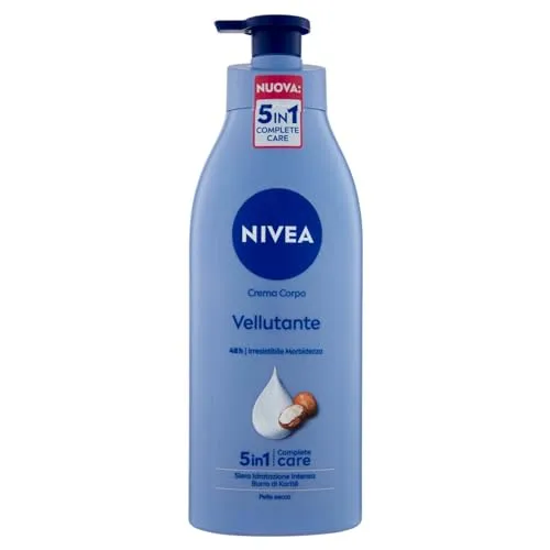 NIVEA Body Lotion Pump 500 ml Vellutante (Pack of 2)