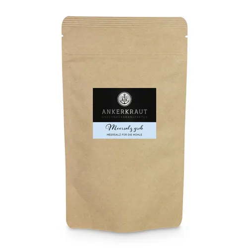 Meersalz grob, 300g im Beutel von Ankerkraut