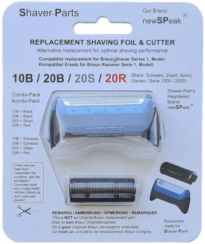 Scanpart Ersatzscherkopf für Rasierer - Hochwertiger Ersatzscherkopf für eine gründliche und sanfte Rasur. Ideal für den regelmäßigen Austausch und die Pflege Ihres Rasiergeräts.