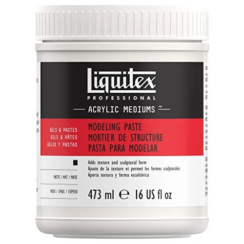 Liquitex 5516Professional Modellierpaste für Acrylfarben für größere Strukturen, Skulpturen oder Basisreliefs - 473 ml