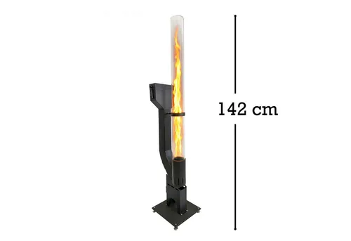 APANA Heizstrahler Pelletfackel FLAME Feuerrohr für Garten