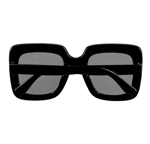 MICA Kostüm Partybrille Bling - eckig - schwarz