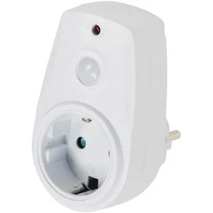 ChiliTec Steckdosenadapter weiß, 1-fach Schuko bis 3680 Watt