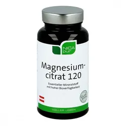 Nicapur Magnesiumcitrat 120 Kapseln