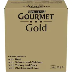 PURINA Gourmet Gold Zarte Häppchen in Sauce von PURINA