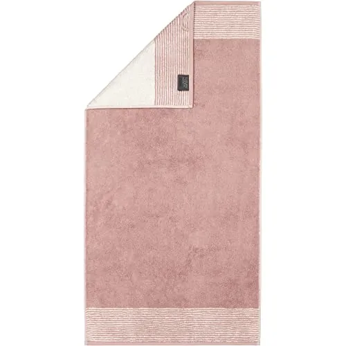 Cawö Handtücher Luxury Home Two-Tone 590 Magnolie - 83 in pink von Cawö