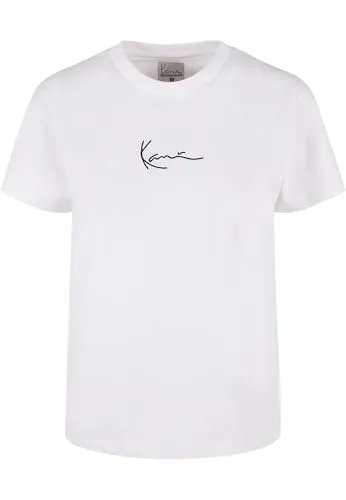 Karl Kani Damen ESSKKW-T02WHT Small Signature Tee White, XXS