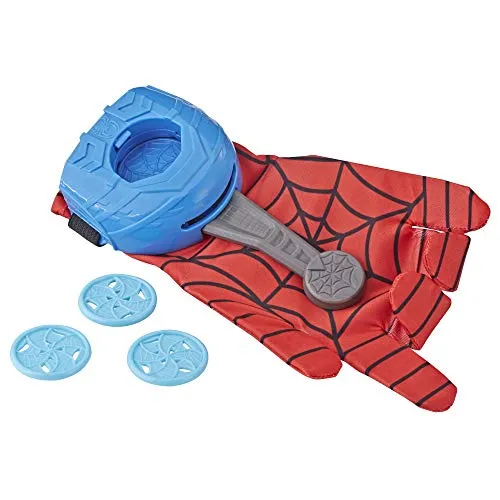 Hasbro Marvel Web Disc Blaster-Handschuh, inkl. 3 Netz-Scheiben