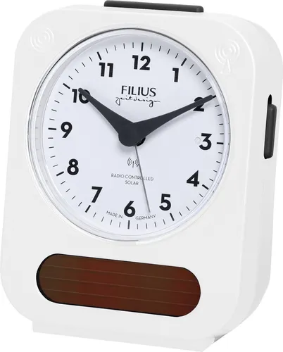 FILIUS zeitdesign Funkwecker 0543-0 in weiß von Filius