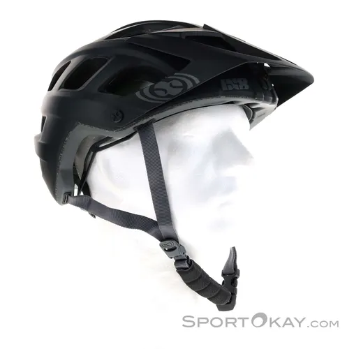 IXS Trail Evo Fahrradhelm (schwarz) Größe:M/L - Fahrradhelme mit Rundumschutz durch Inmould Technologie, ideal für All-Mountain und Trail Touren. Hohe Luftzirkulation und verstellbares Visier für optimalen Tragekomfort.