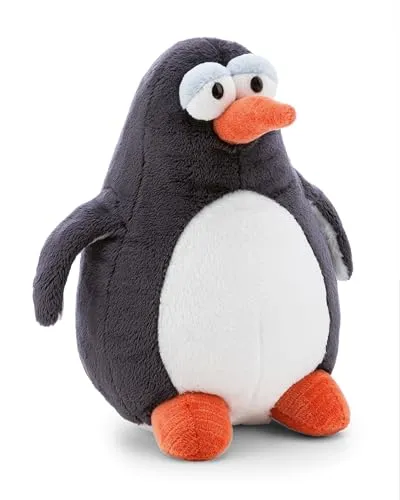 NICI 62423 - Wild Winter Pinguin Jorge Thunder, 30 cm Plüsch - Kuscheltiere: Pinguin Jorge Thunder aus der NICI GREEN Kollektion, aus recyceltem Material, perfekt für kuschelige Winterabende und als Geschenk für Groß und Klein.