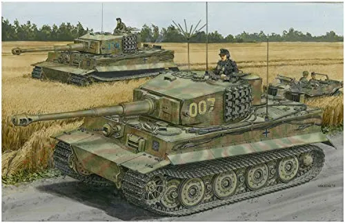 Dragon Pz.Kpfw. VI AUSF.E Sd.Kfz.181 Wittmann's Last Tiger Tank Panzer 1:35 Model Kit Bausatz 6800