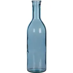 Mica Decorations Glasflasche Rioja 50 cm x Ø 15 cm Hellblau in blau von Mica Decorations