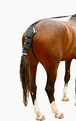 Kentaur Schweifschoner - Sonstiger Pferdebedarf - Schützt die Schweifrübe während des Transports, individuell einstellbar mit Klettverschluss und zusätzlichem Haltegurt für optimalen Halt.