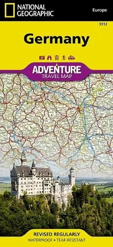 National Geographic Maps Germany (Map) (US IMPORT)