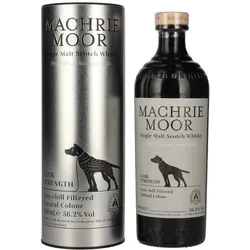 THE ARRAN Machrie Moor Cask Strength Whisky - Single Malt Whisky aus der Isle of Arran mit hohem Alkoholgehalt von 56,2%, ideal für Whisky-Liebhaber, die kräftige Aromen schätzen.