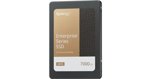 Synology SAT5210 2,5 Zoll SATA SSD - 7000GB, langlebig und robust für flexible Gestaltung in externen Anwendungen