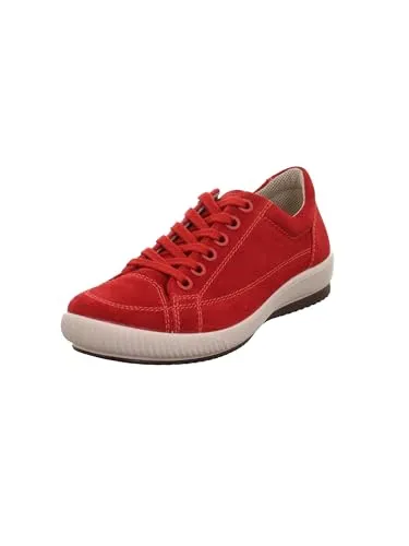 Legero Damen Tanaro 5.0 Sneaker VENEROSO (ROT) 5110 - Damen-Sneaker mit herausnehmbarer Leder-Einlegesohle und atmungsaktivem Textilfutter für ein ideales Fußklima. Komfortweite 'G' sorgt für ein angenehmes Tragegefühl.